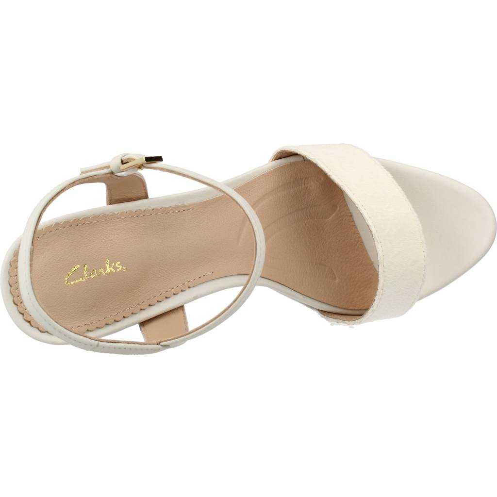 CLARKS VISTA STRAP en color BLANCO  (7)