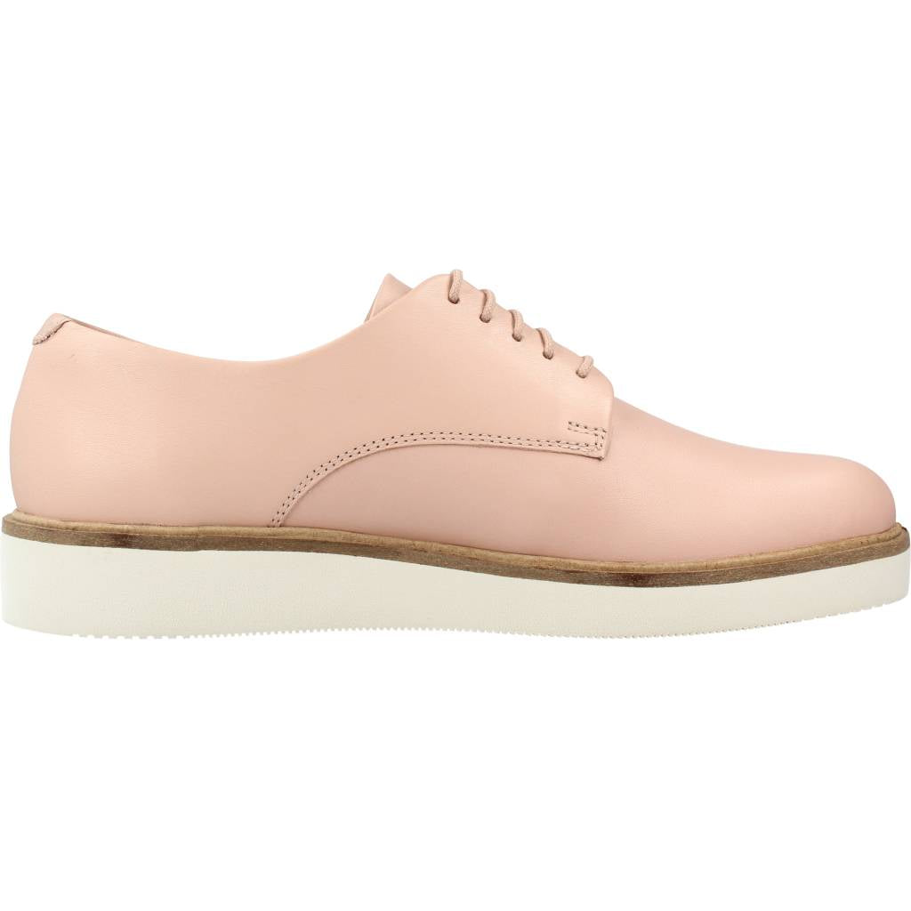 CLARKS BAILLE STITCH en color ROSA  (4)