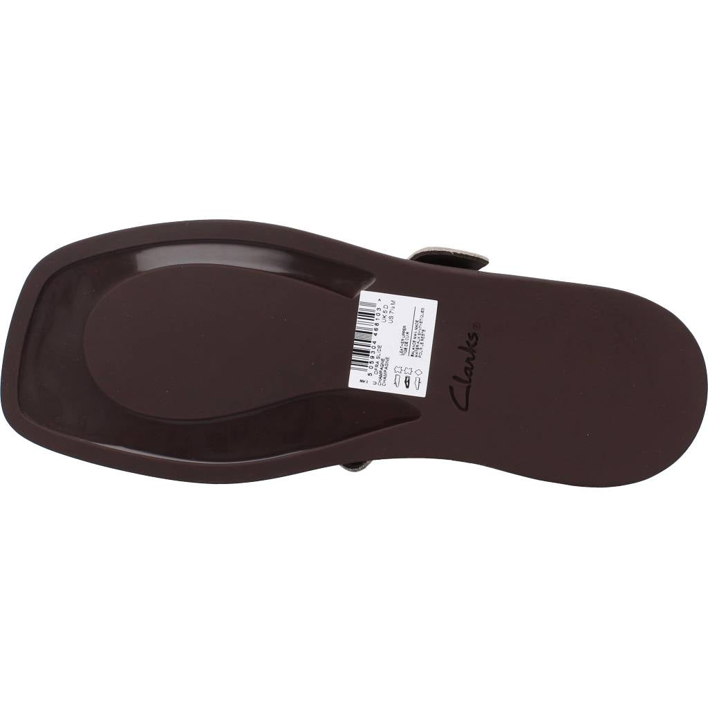 CLARKS OFRA SLIDE en color ORO  (6)