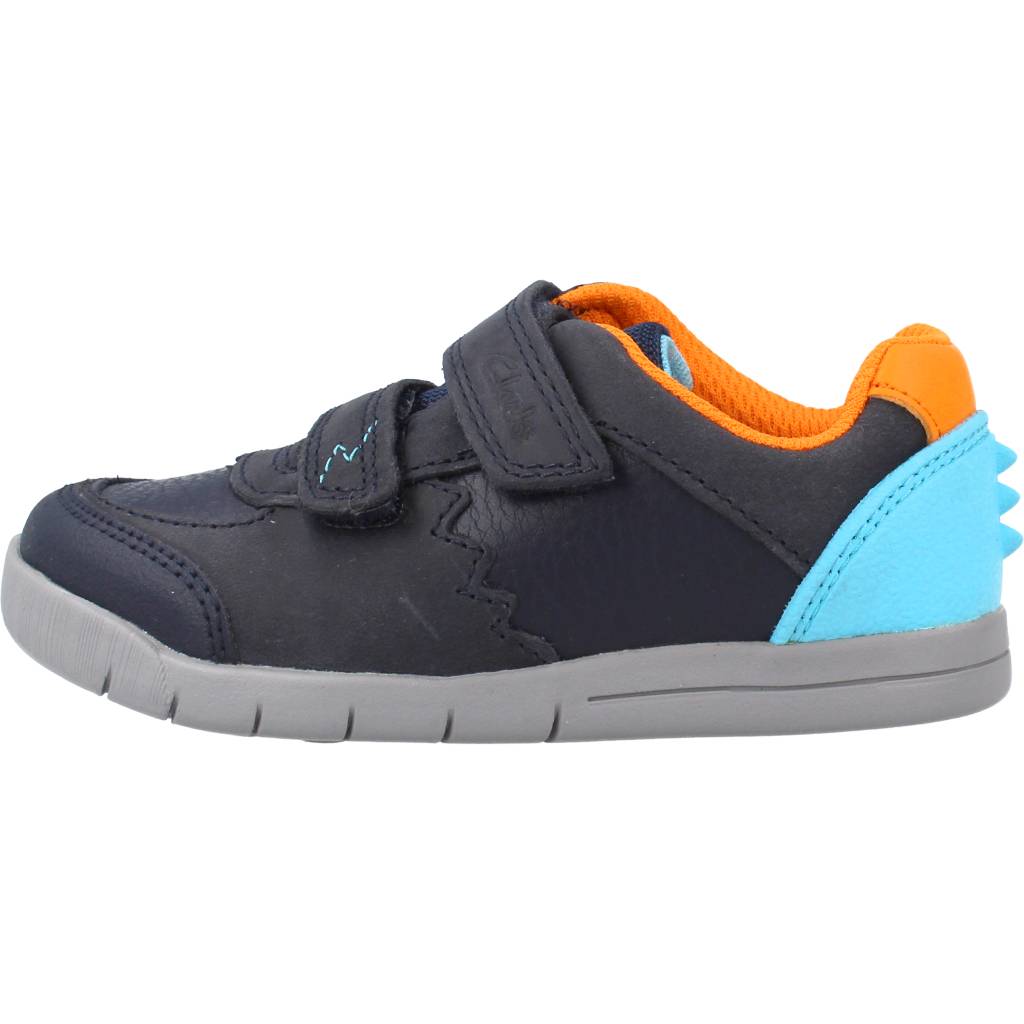 CLARKS REX QUEST T en color AZUL  (2)