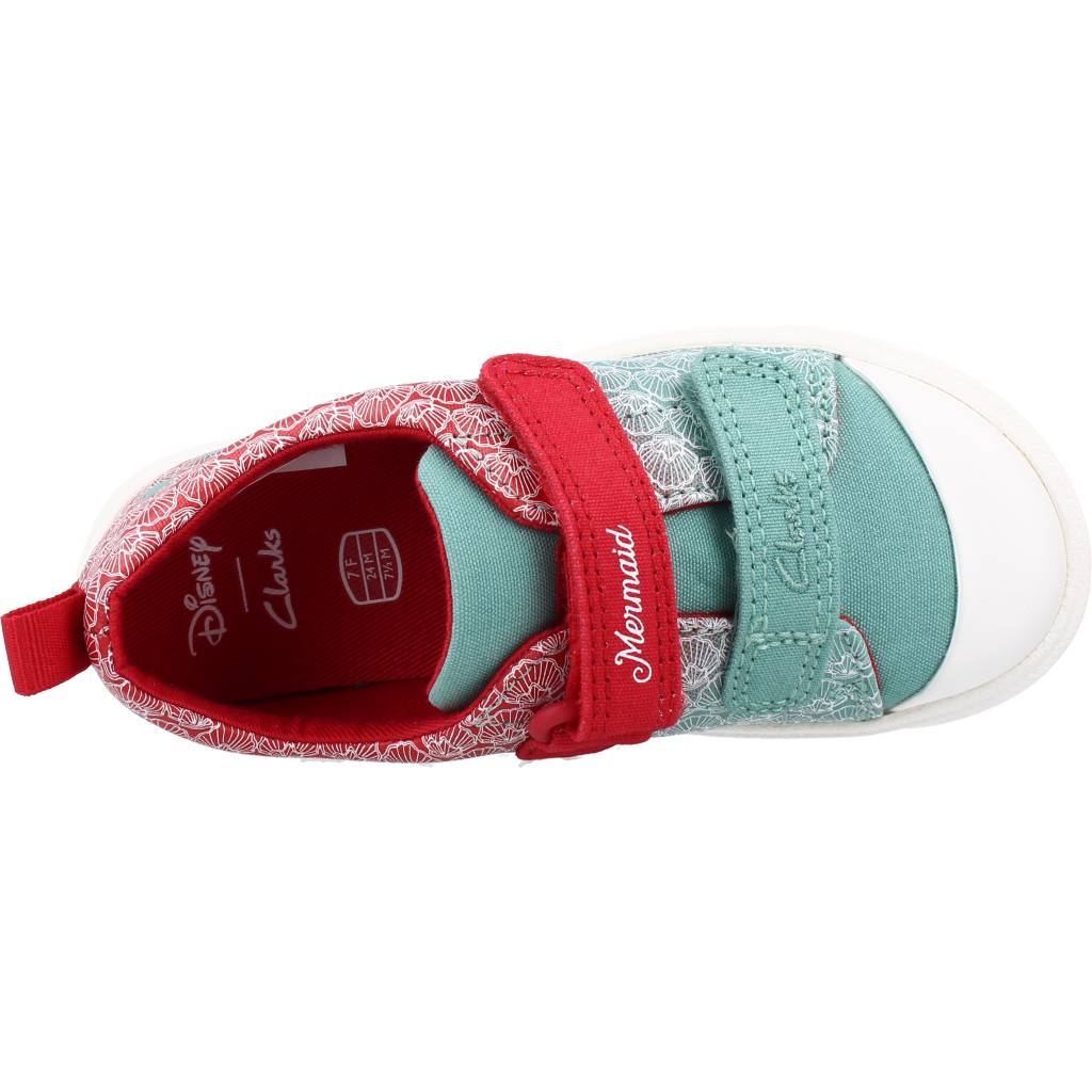 CLARKS CITY SHELL T en color ROJO  (7)