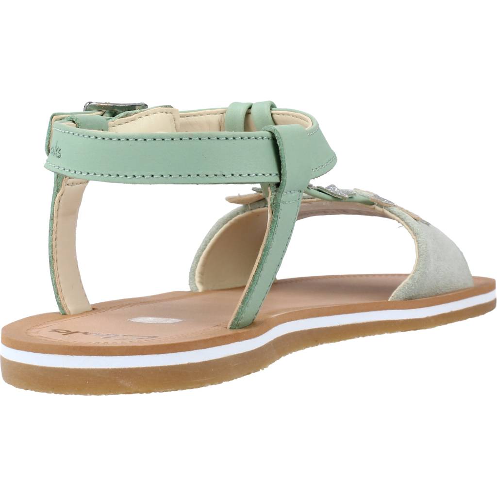 CLARKS FINCH SUMMER Y en color VERDE  (3)