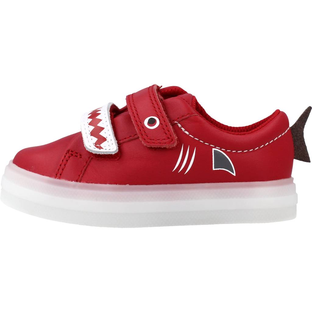 CLARKS FLARESCALELO T en color ROJO  (2)