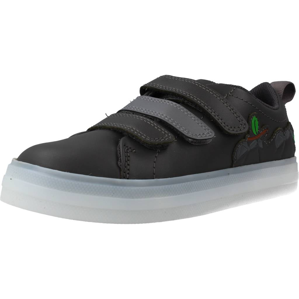 CLARKS FLARE BUG K en color GRIS  (1)