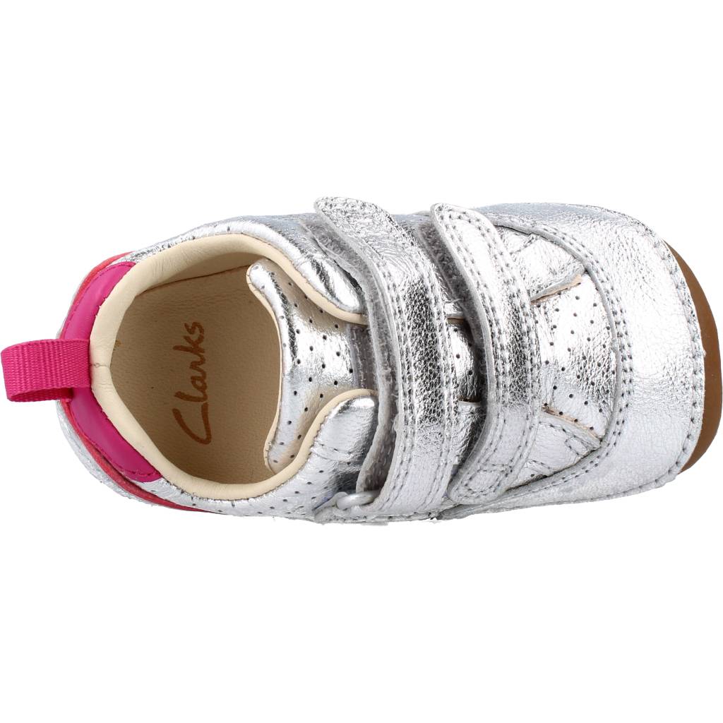 CLARKS TINY SKY T en color PLATA  (7)