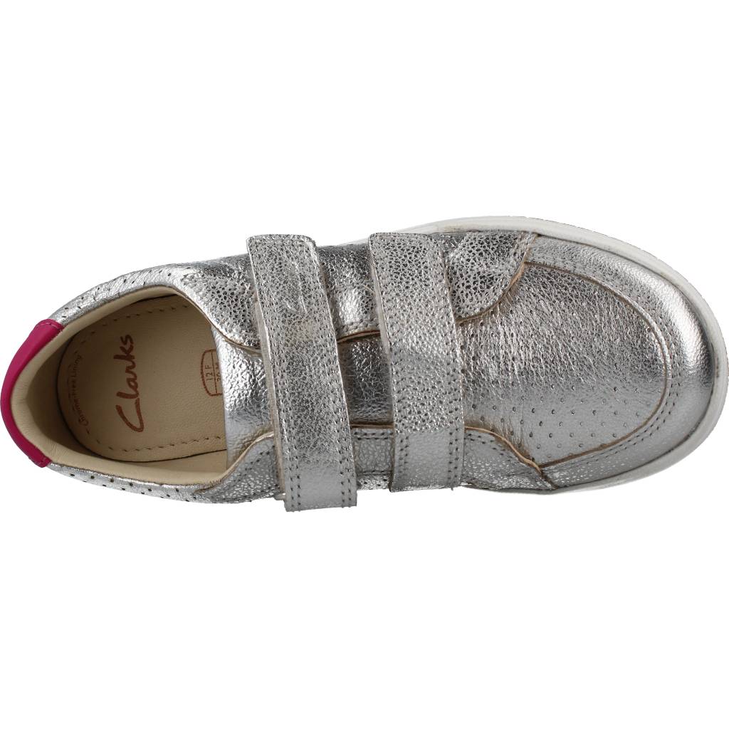 CLARKS FAWN SOLO K en color PLATA  (7)