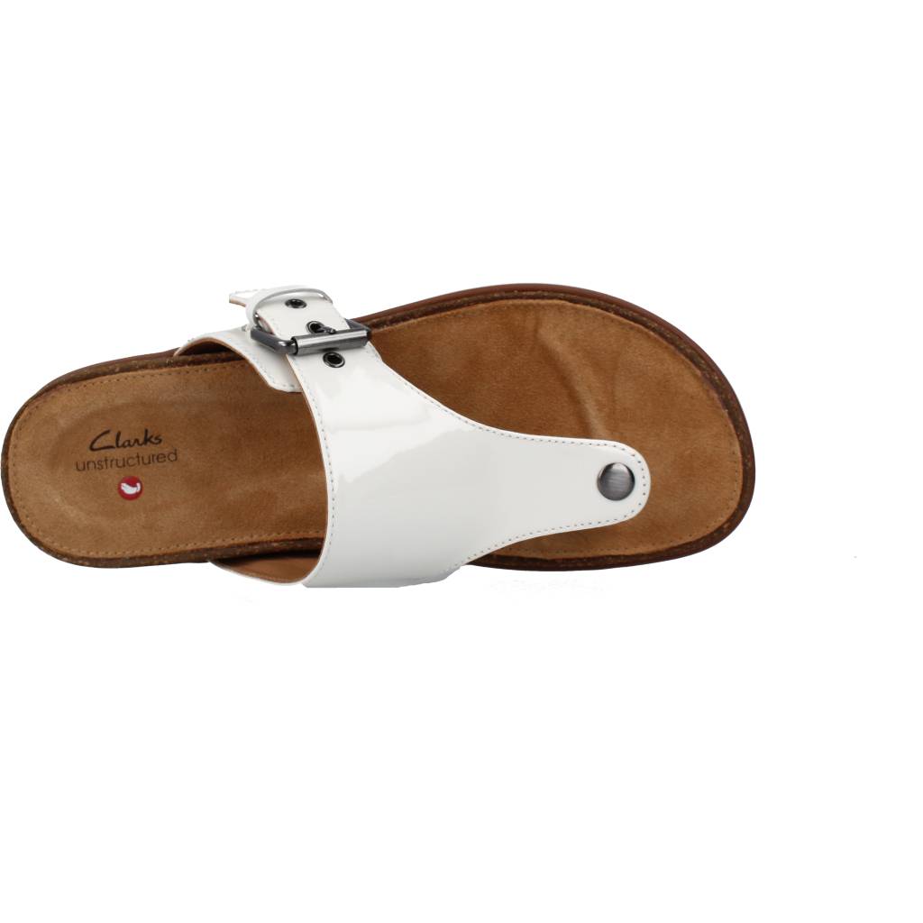 CLARKS ELAYNE STEP en color BLANCO  (7)