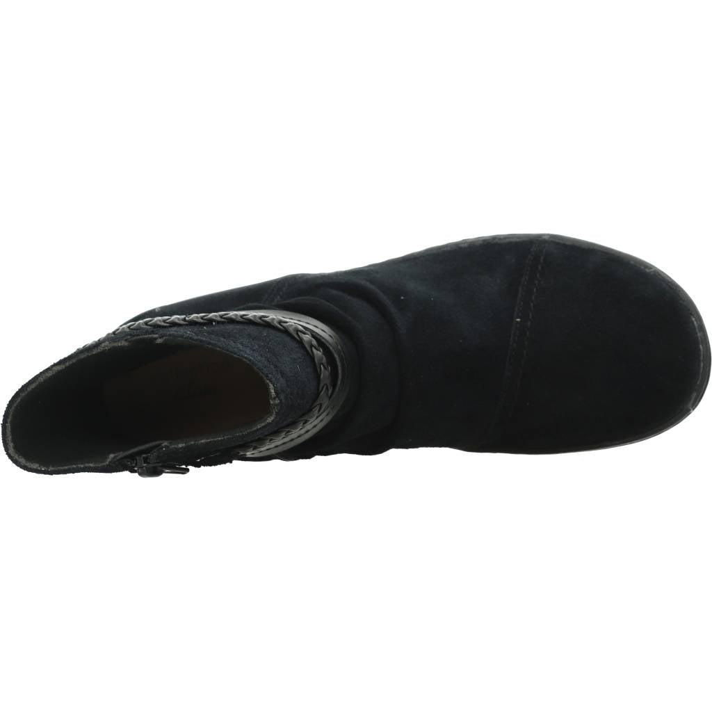 CLARKS CORA BRAIDBOOT en color NEGRO  (7)