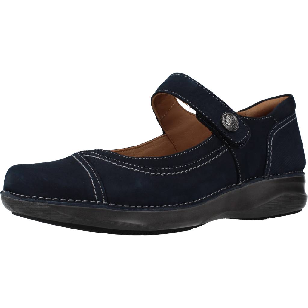 CLARKS  APPLEY WALK en color AZUL  (1)