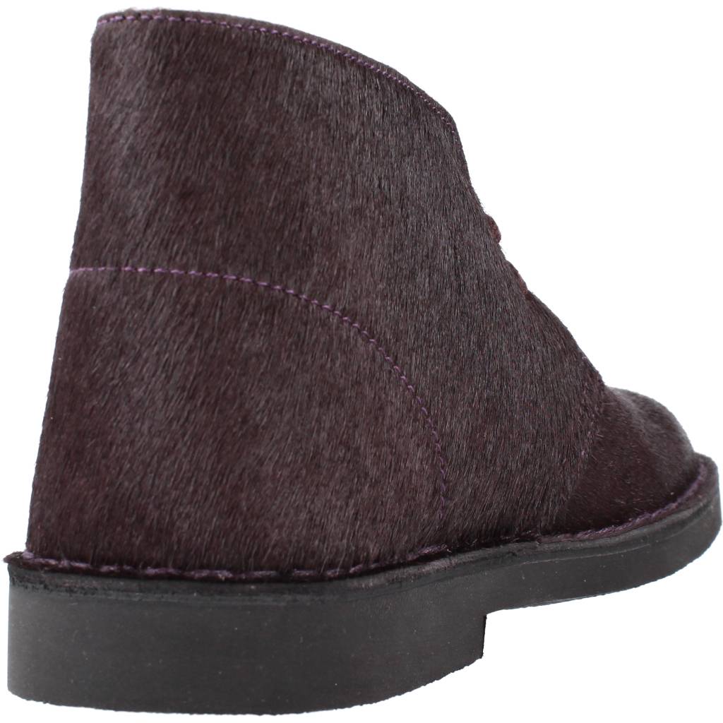 CLARKS DESERT BOOT  en color BURDEOS  (3)