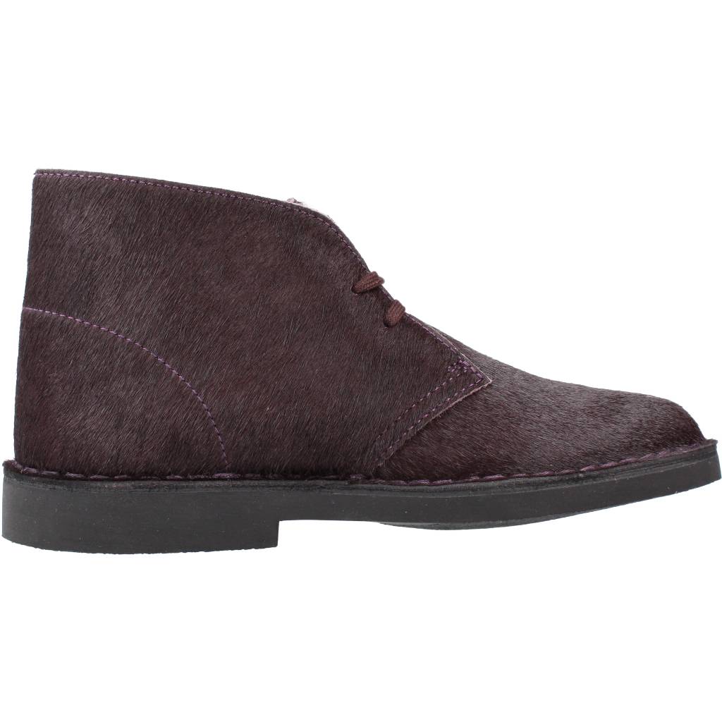 CLARKS DESERT BOOT  en color BURDEOS  (4)