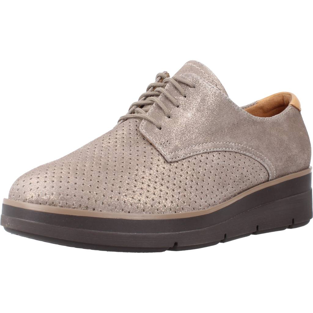 CLARKS SHAYLIN LACE en color PLATA  (1)