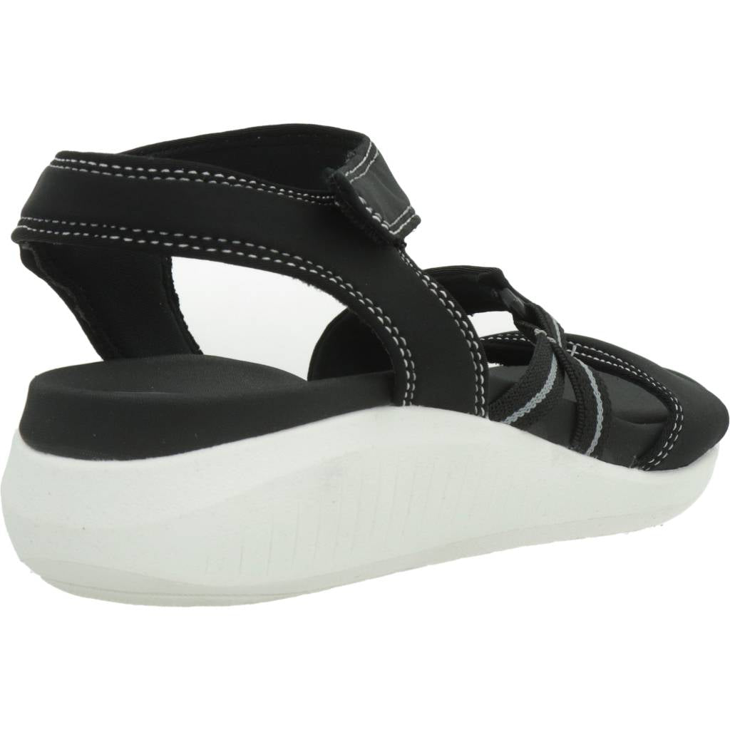 CLARKS GLIDE HI SHORE en color NEGRO  (3)