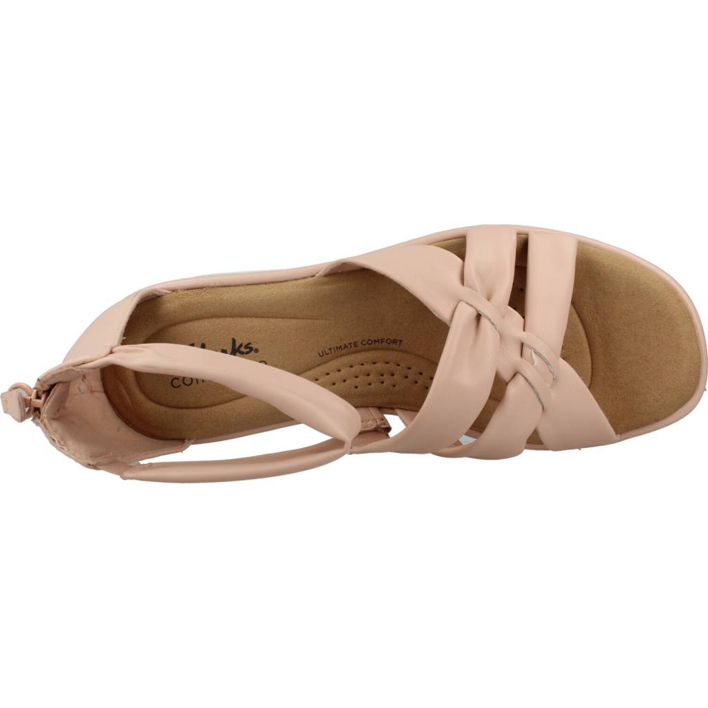 CLARKS CLARA RAE en color ROSA  (7)