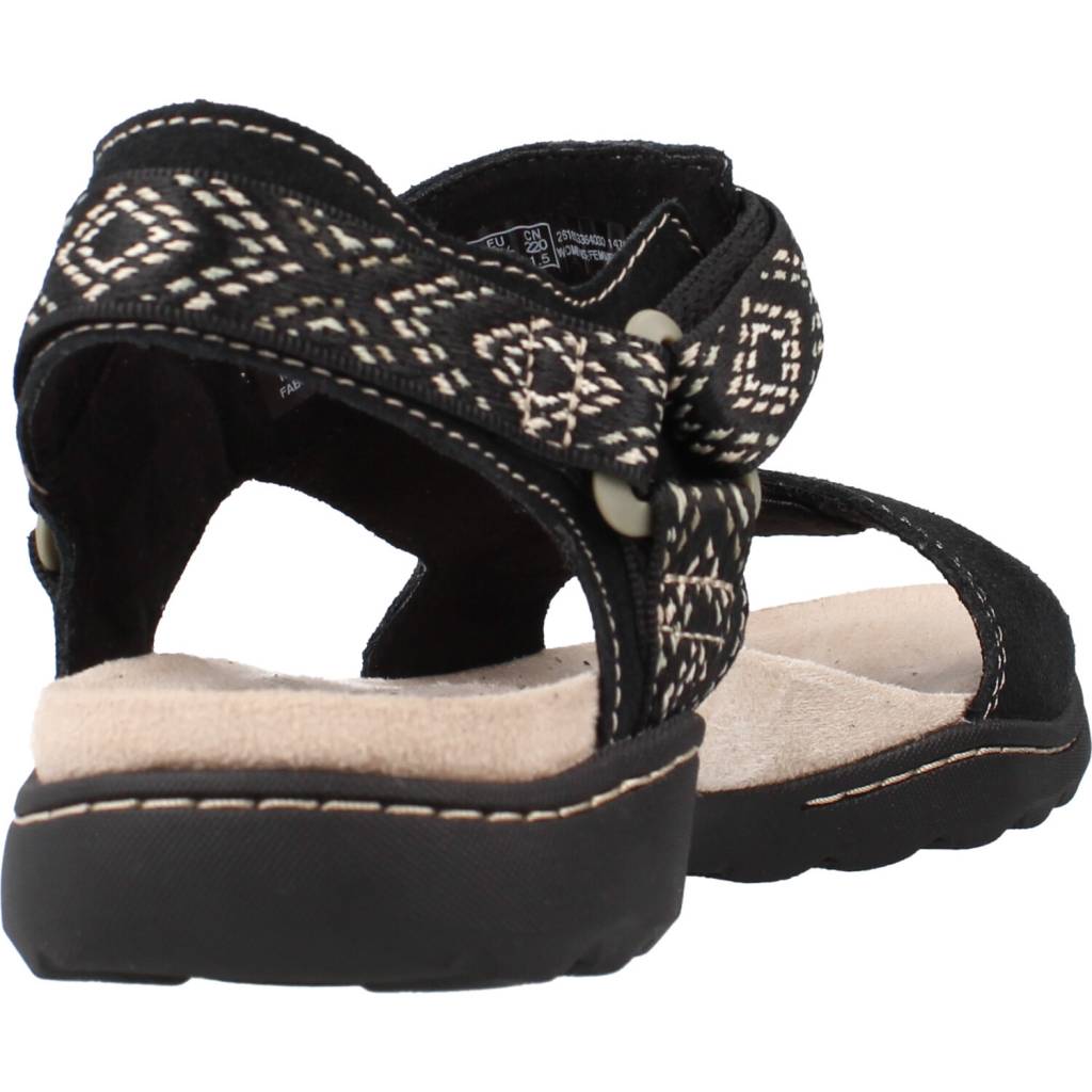 CLARKS  AMANDA STEP en color NEGRO  (3)