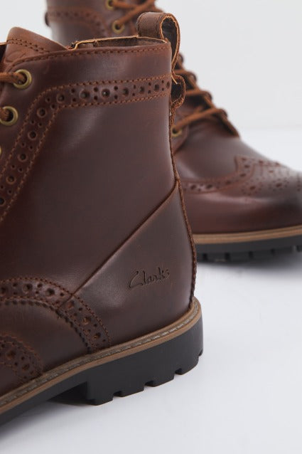 CLARKS WESTCOMBELIMIT en color MARRON  (4)