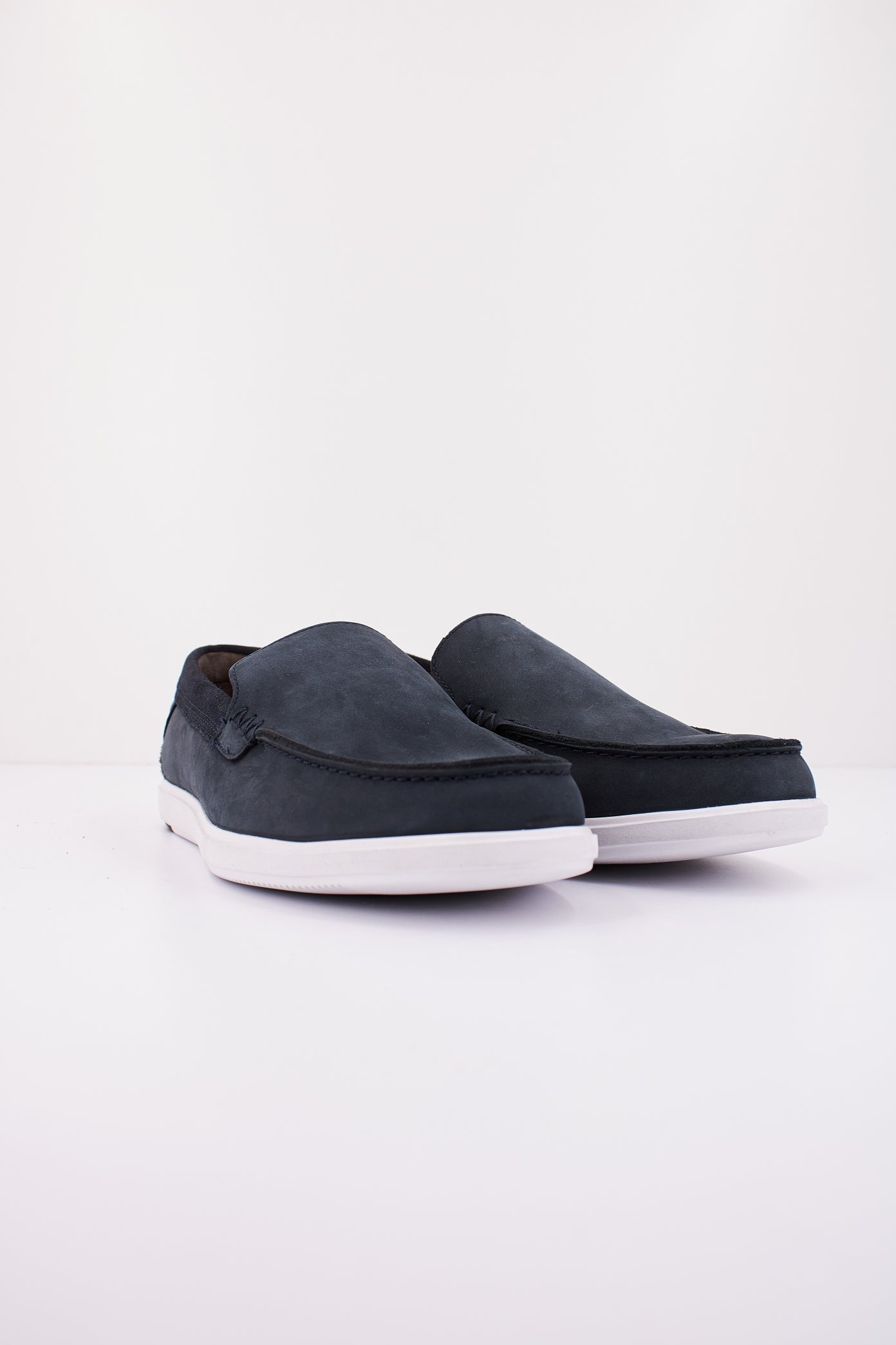 CLARKS BRATTON LOAFER en color AZUL  (2)