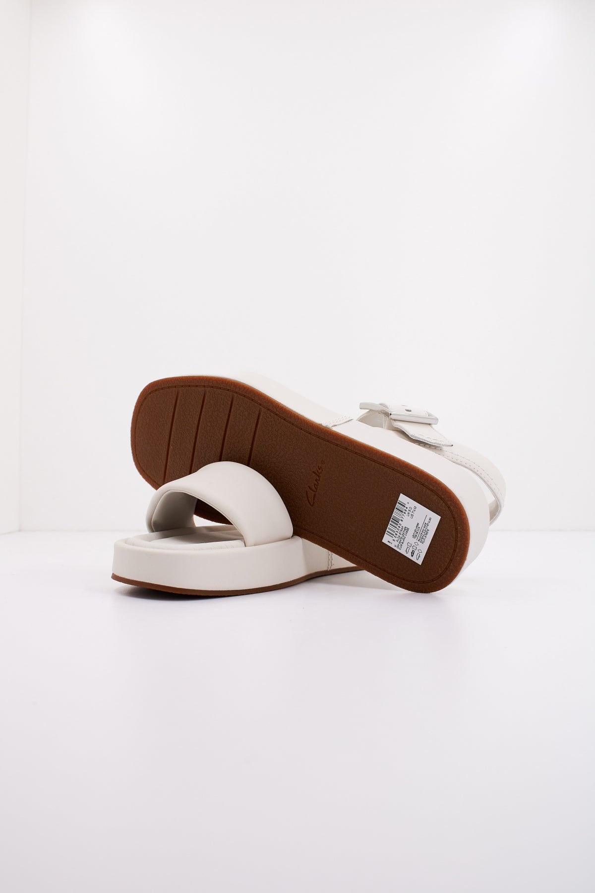 CLARKS ALDA STRAP en color BLANCO  (4)