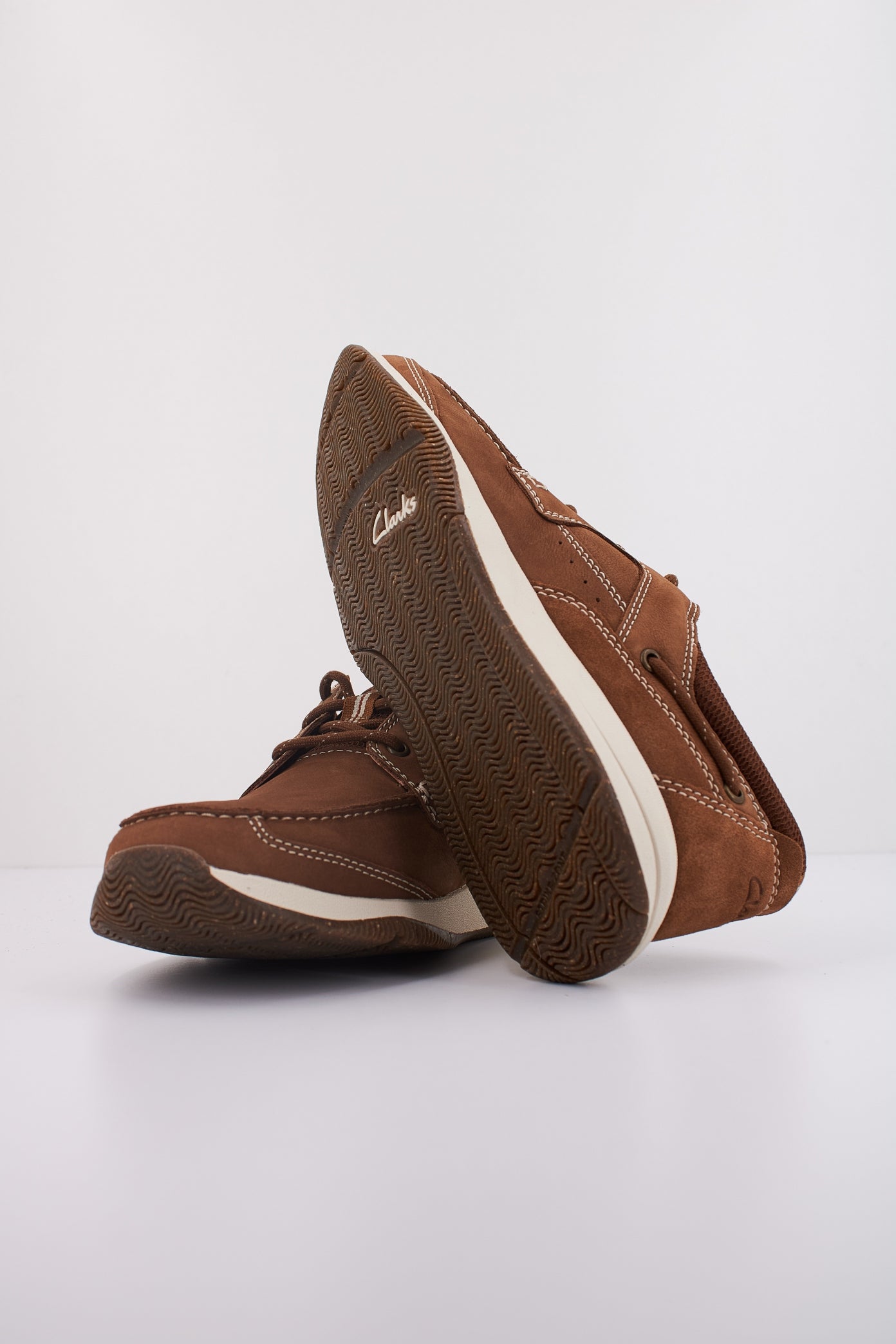 CLARKS SAILVIEW LACE en color MARRON  (5)