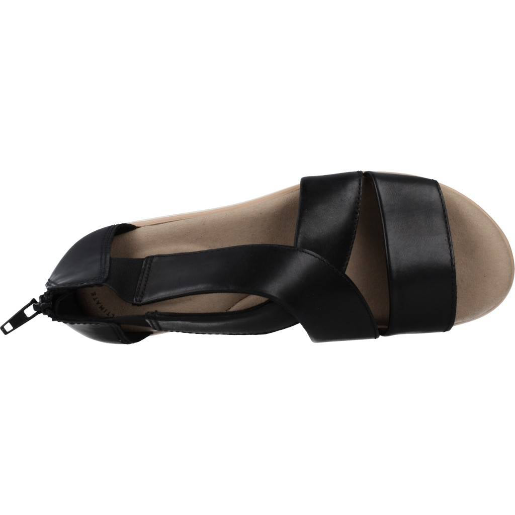 CLARKS JILLIAN RISE BLACK LEATHER en color NEGRO  (7)