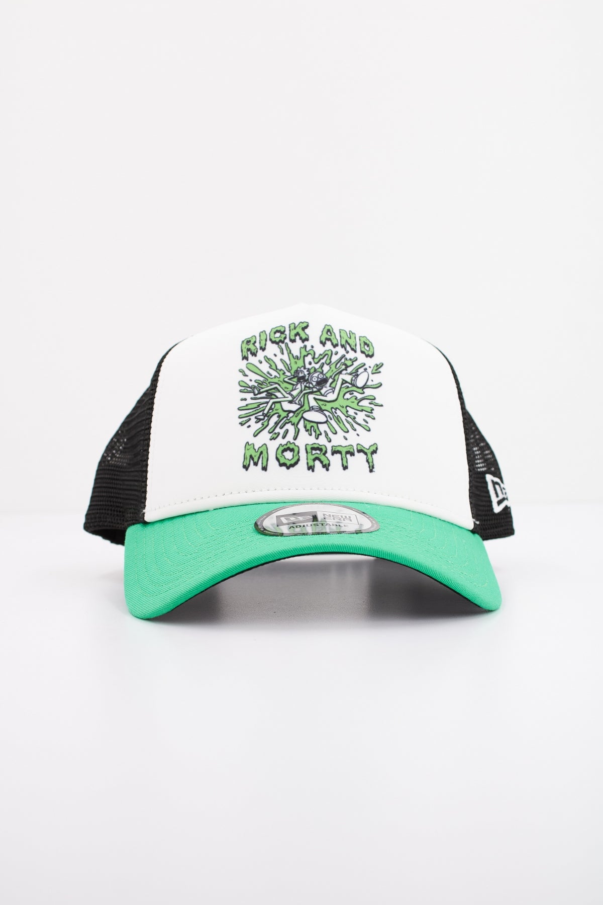 NEW ERA RICK AND MORTY en color BLANCO  (1)