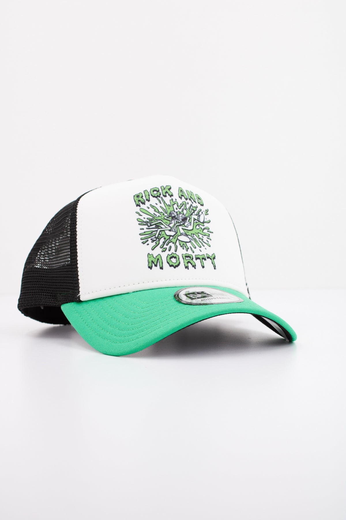 NEW ERA RICK AND MORTY en color BLANCO  (2)