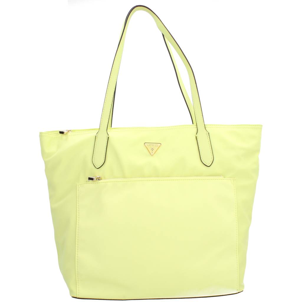 GUESS ECO GEMMA TOTE en color AMARILLO  (2)