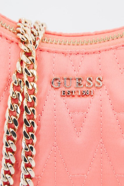 GUESS HWEG  GOLDEN ROCK MINI HOBO en color NARANJA  (4)