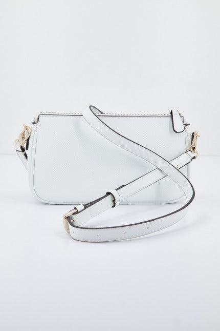 GUESS  NOELLE DBL POUCH en color BLANCO  (3)