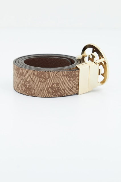 GUESS  NOELLE REVERSIBLE BELT en color MARRON CLARO  (2)