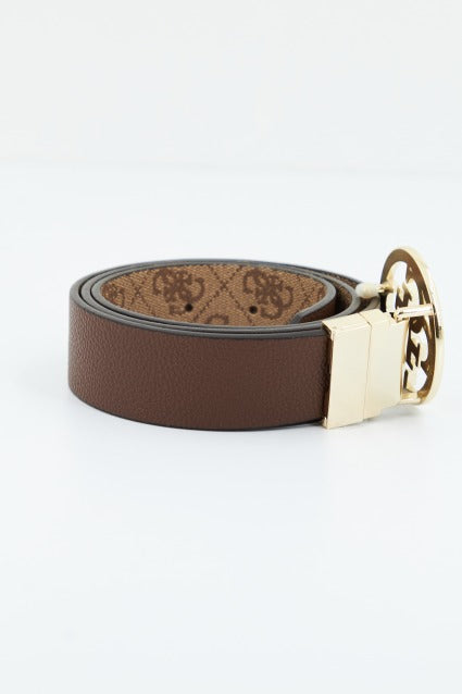 GUESS  NOELLE REVERSIBLE BELT en color MARRON CLARO  (4)