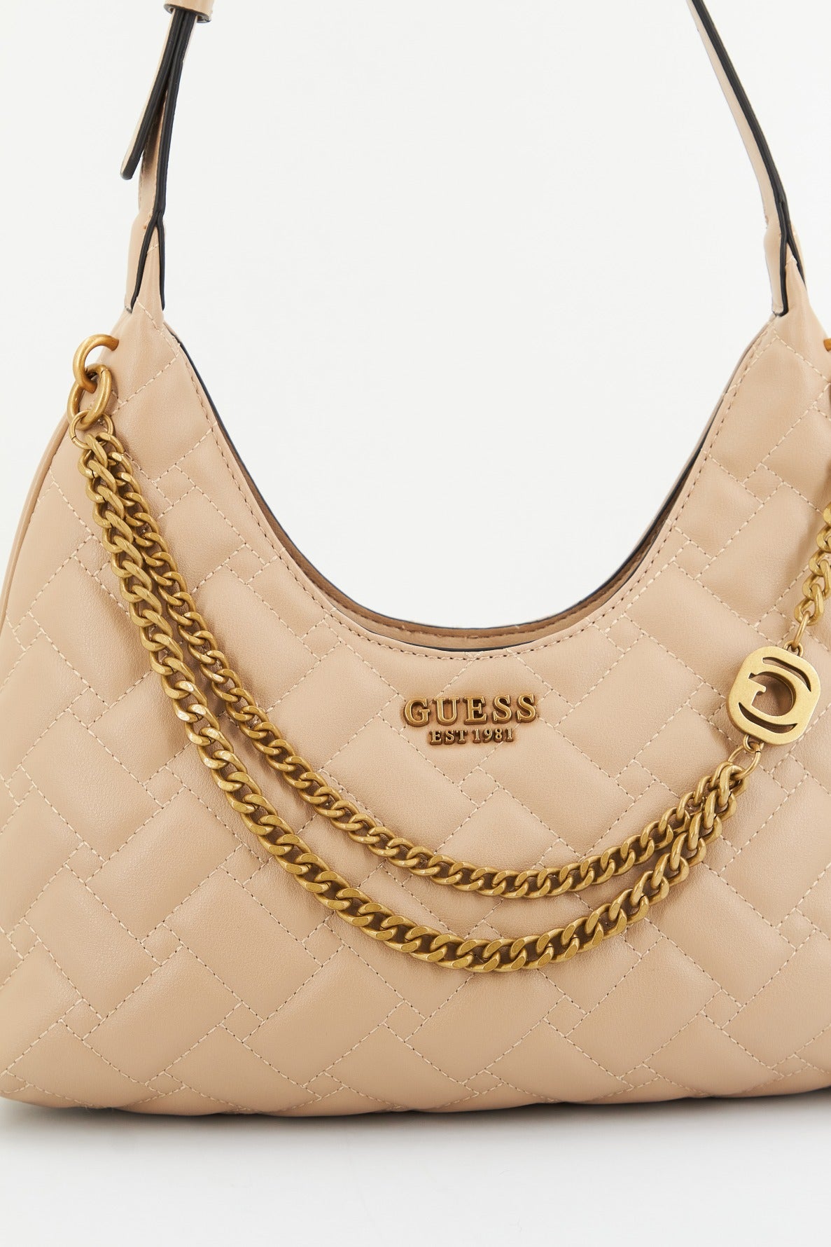 GUESS GRACELYNN HOBO en color NUDE  (4)