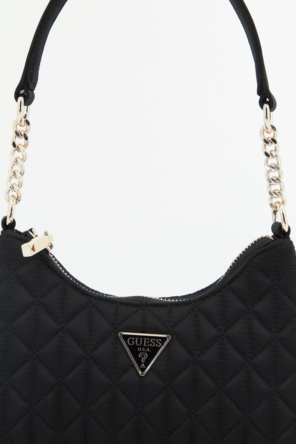 GUESS  VELINA MINI TOP ZIP en color NEGRO  (4)