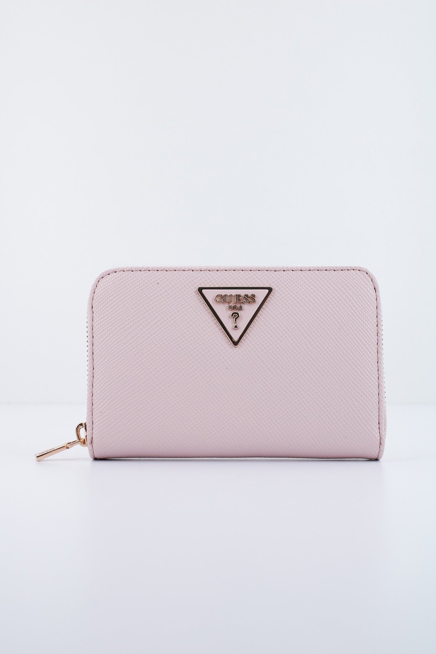 GUESS LAUREL SLG MEDIUM ZIP en color ROSA  (2)