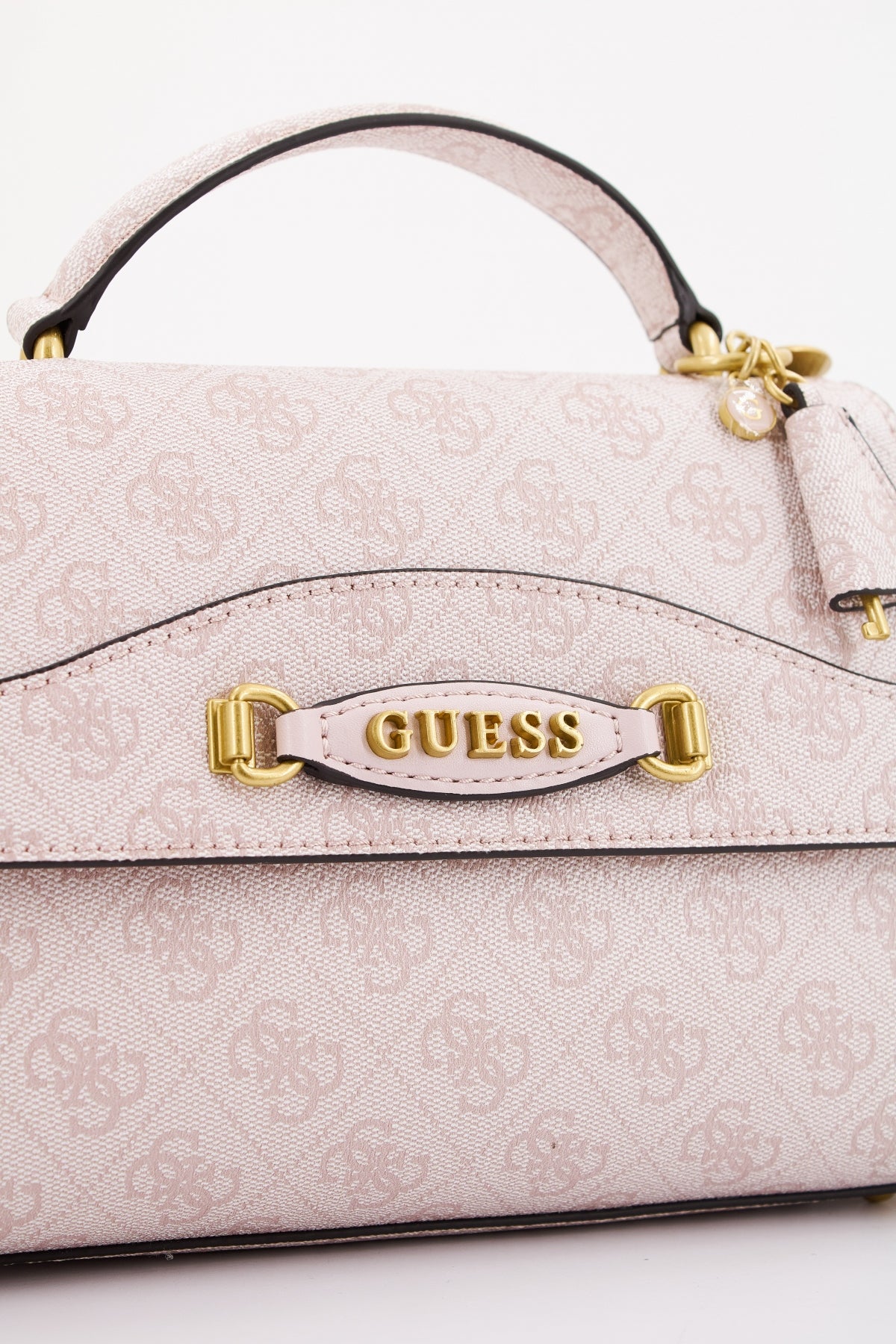 GUESS EMERA LOGO TOP HANDLE en color ROSA  (4)