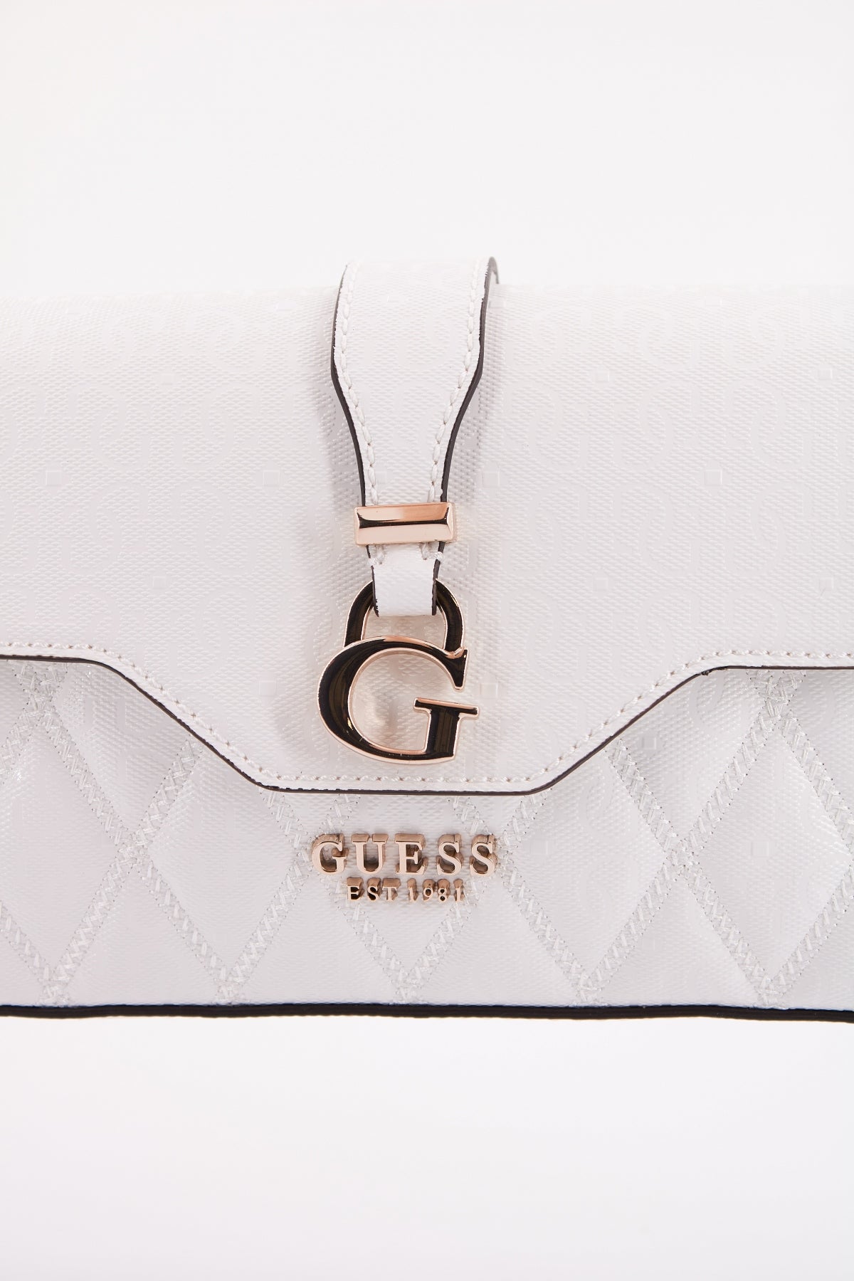 GUESS ADI FLAP SHOULDER en color BLANCO  (4)