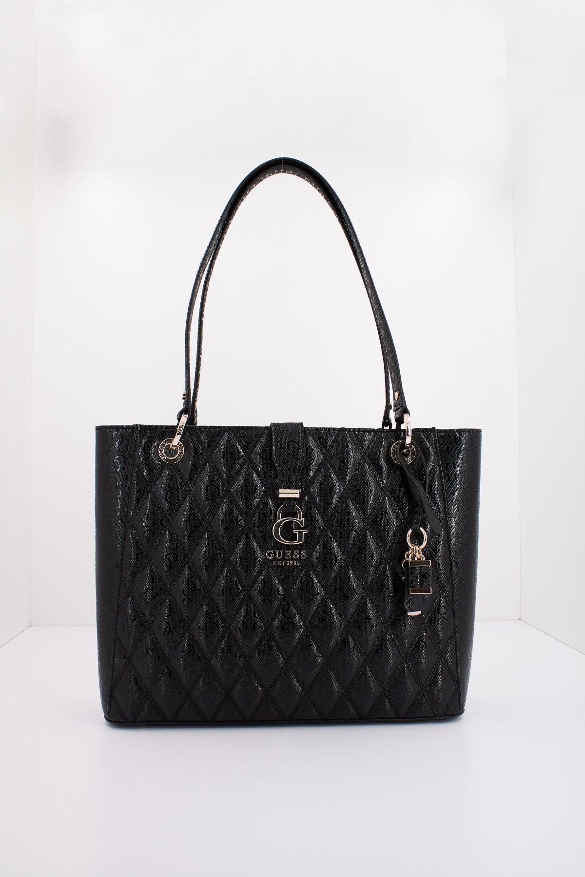 GUESS ADI NOEL TOTE en color NEGRO  (2)