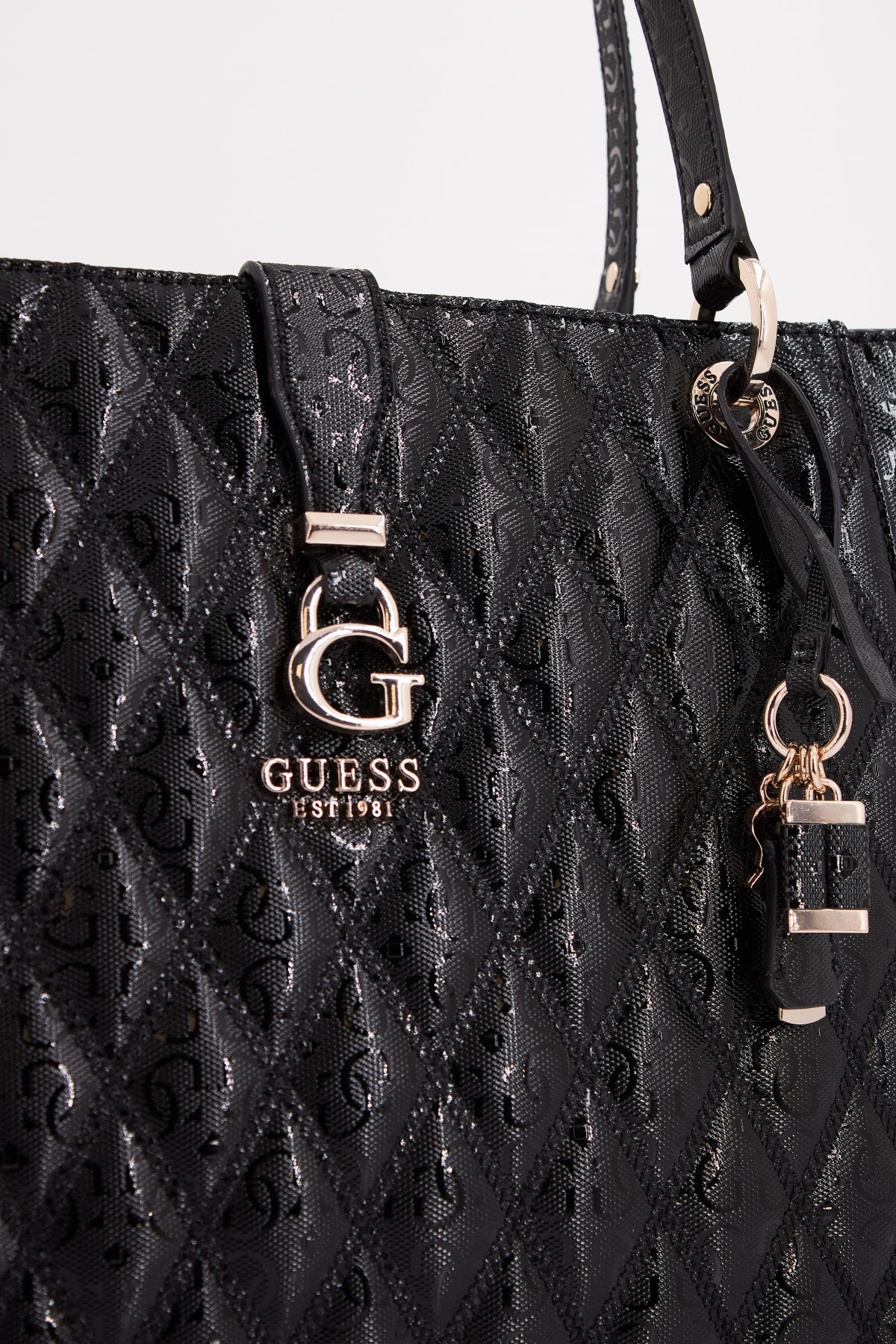 GUESS ADI NOEL TOTE en color NEGRO  (4)