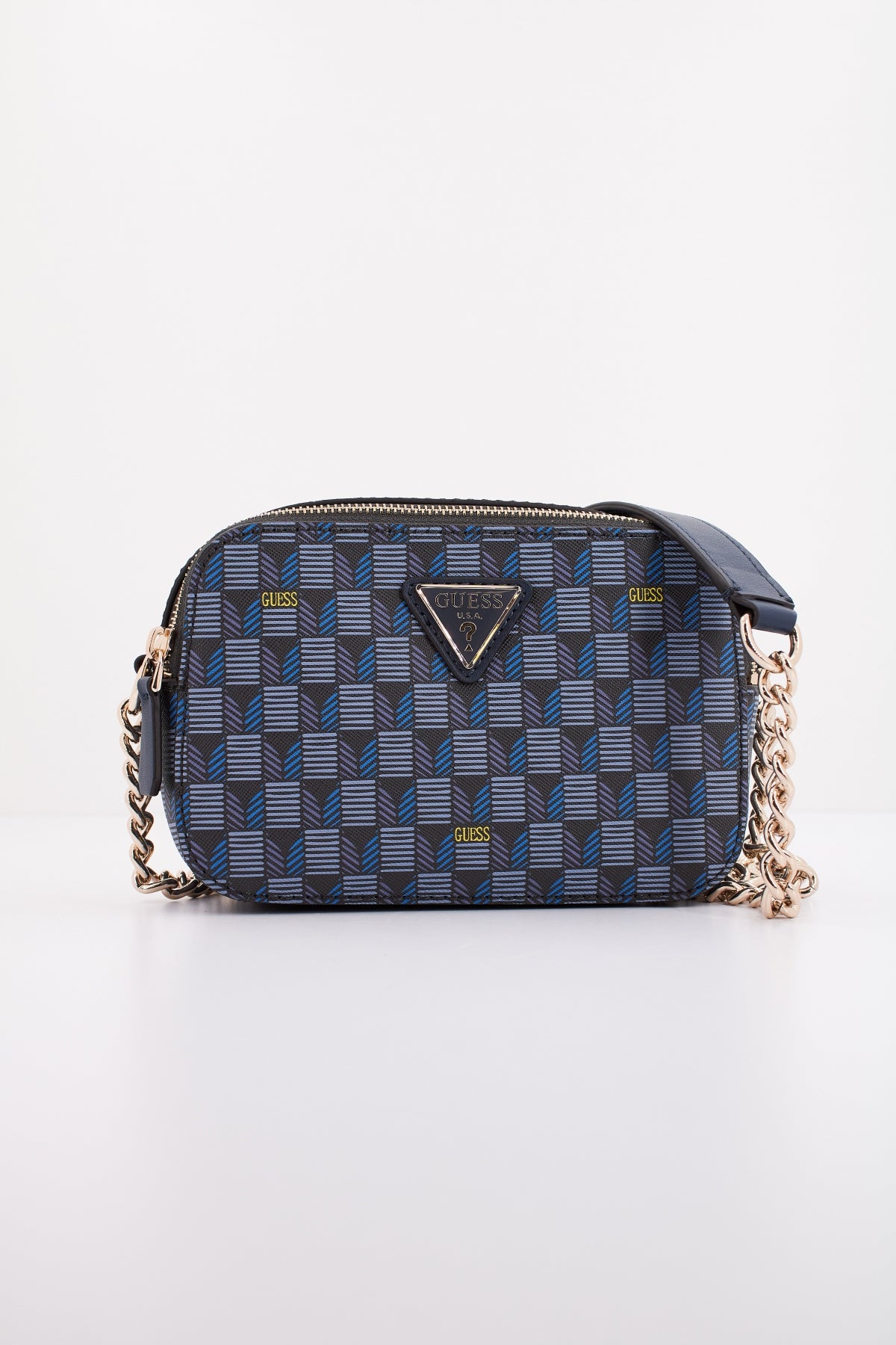 GUESS VIKKY II CROSSBODY CAM en color AZUL  (2)