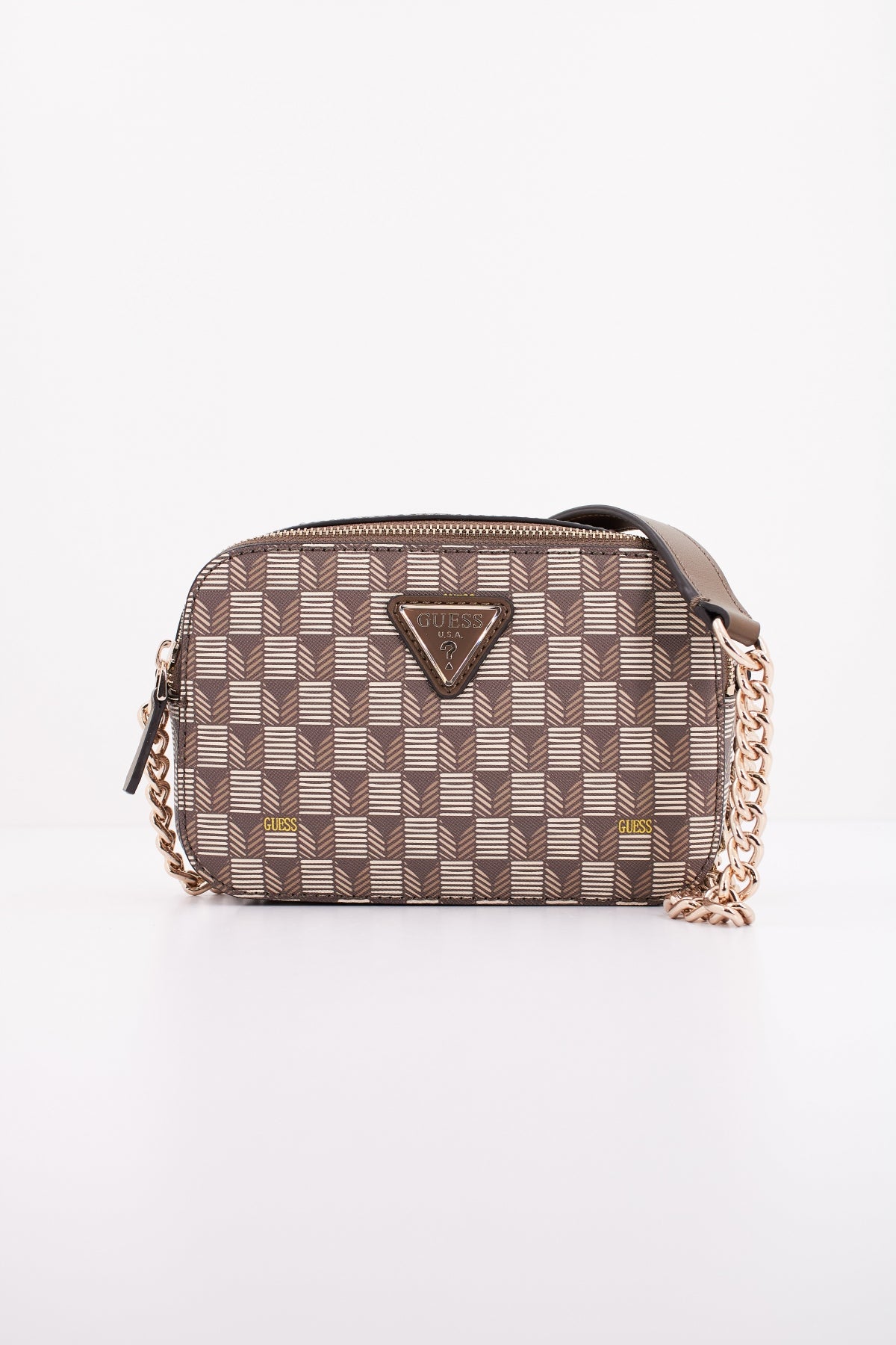 GUESS VIKKY II CROSSBODY CAM en color MARRON  (2)