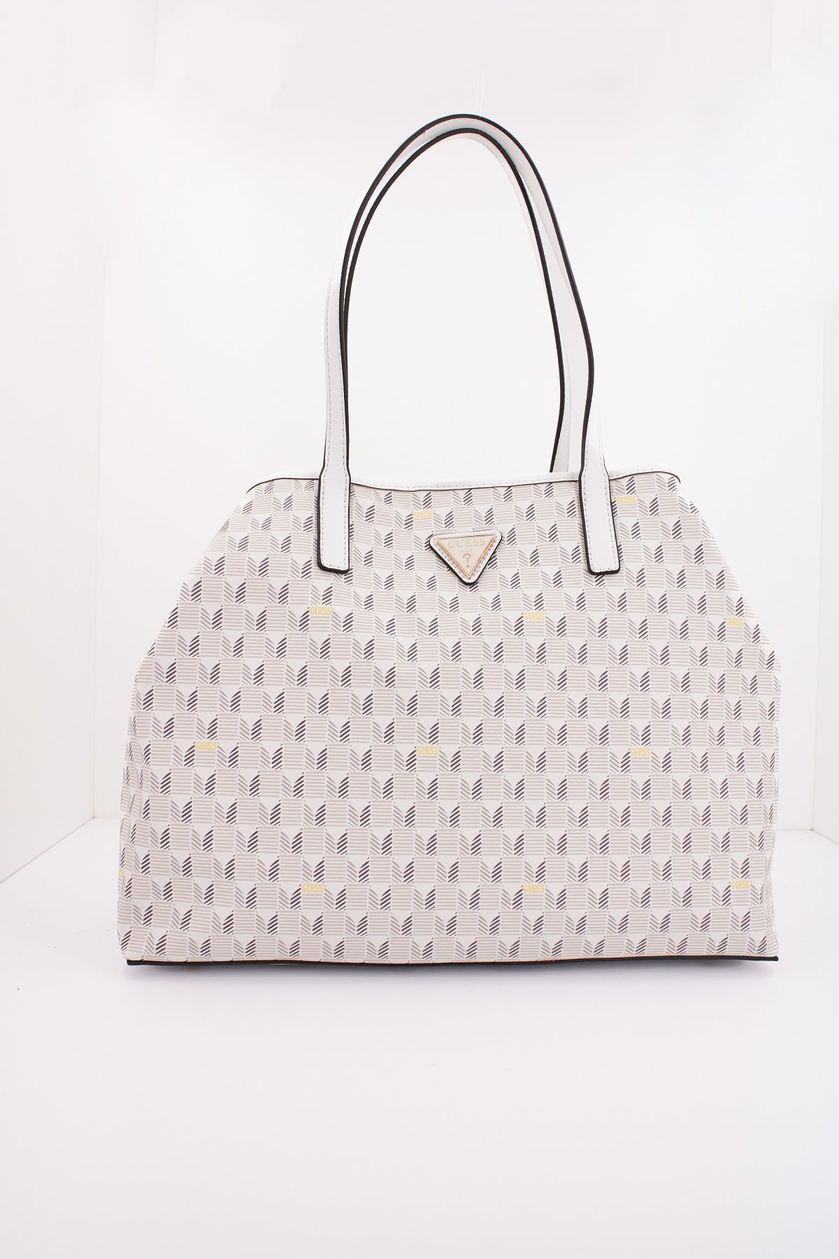 GUESS VIKKY II LARGE TOTE en color BLANCO  (2)