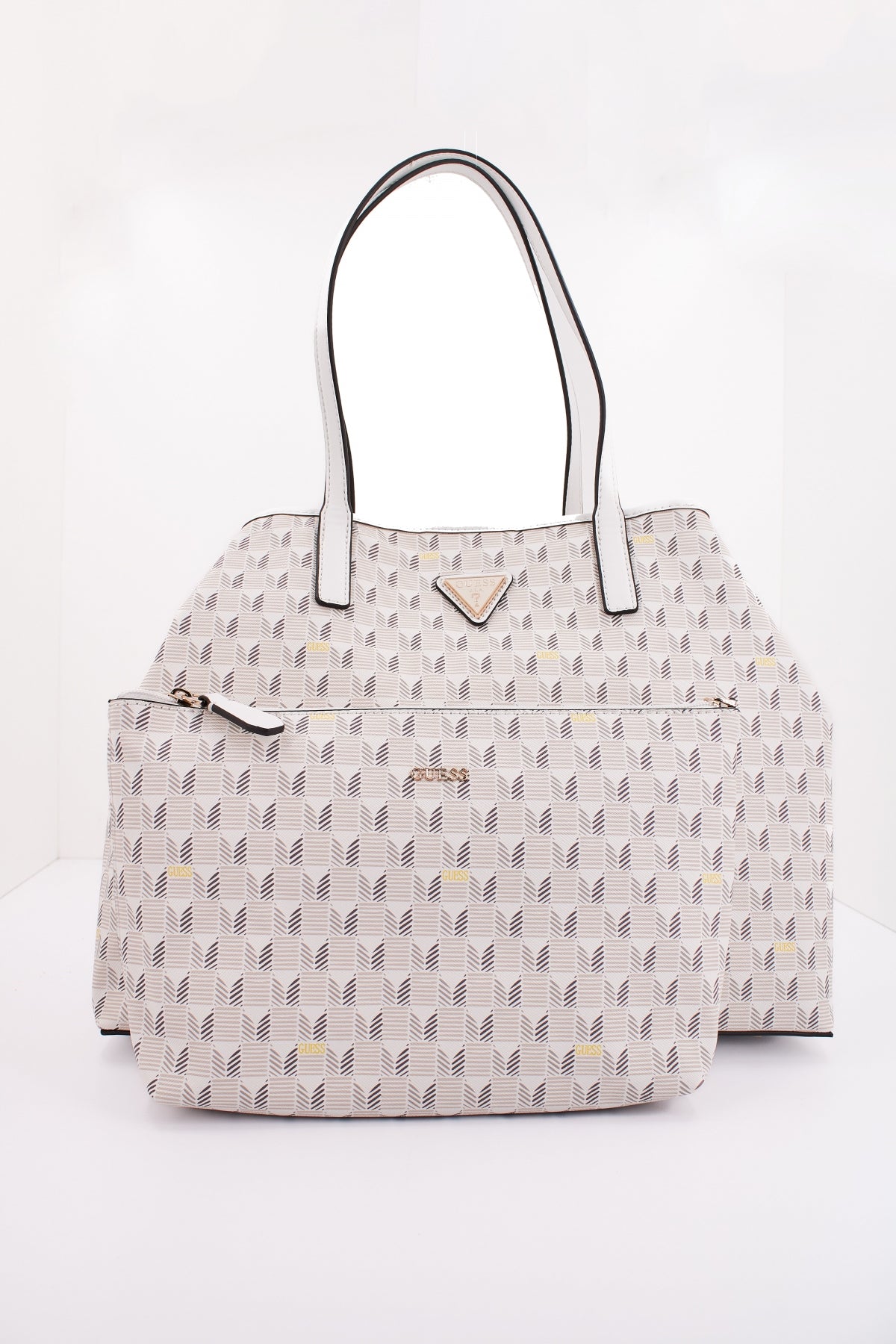 GUESS VIKKY II LARGE TOTE en color BLANCO  (4)