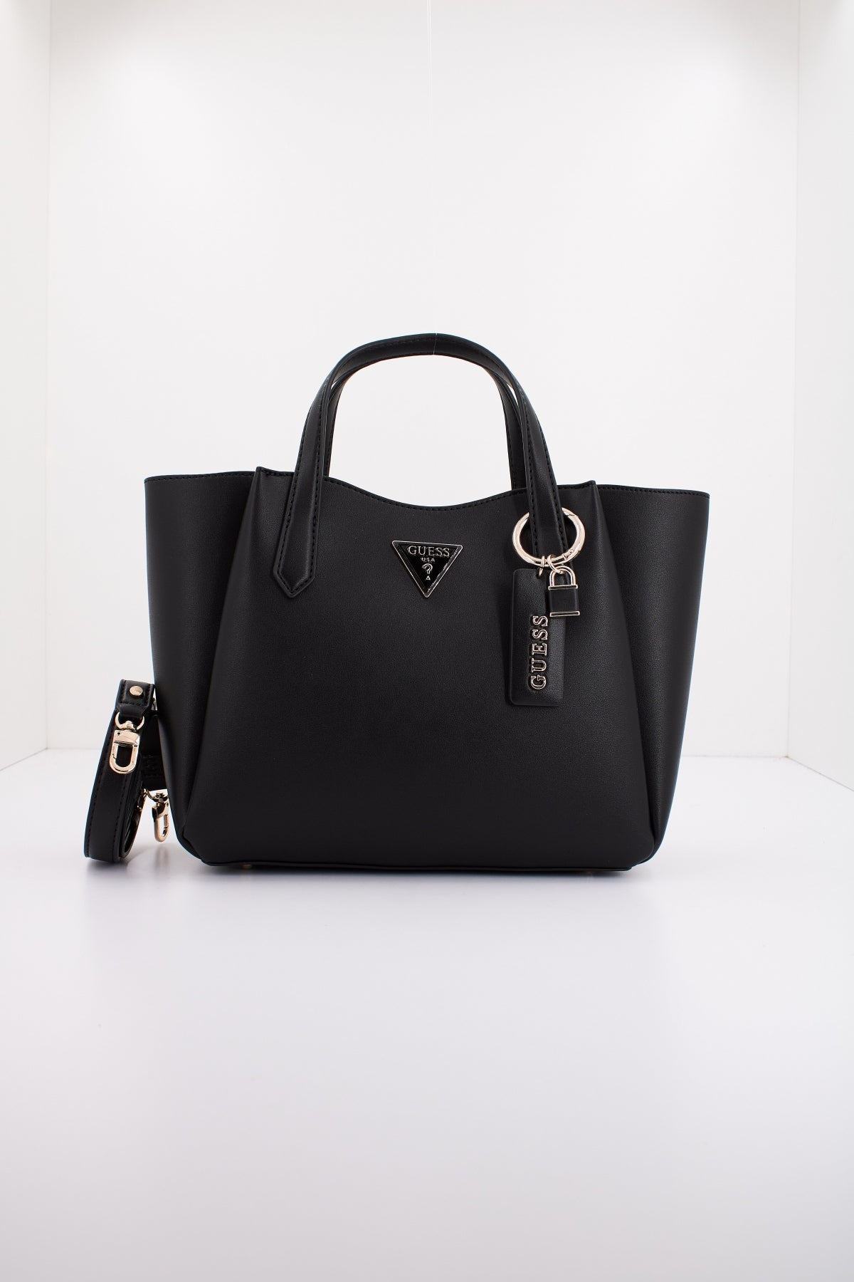 GUESS IWONA GIRLFRIEND SATCH en color NEGRO  (2)