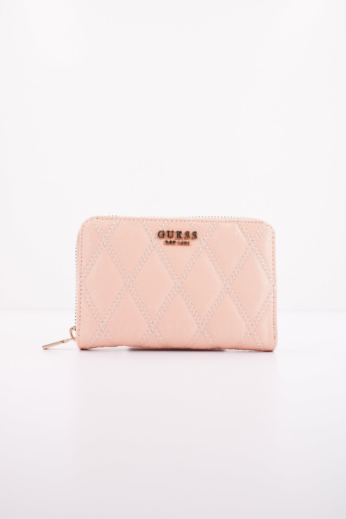 GUESS ADI SLG MEDIUM ZIP ARO en color ROSA  (2)