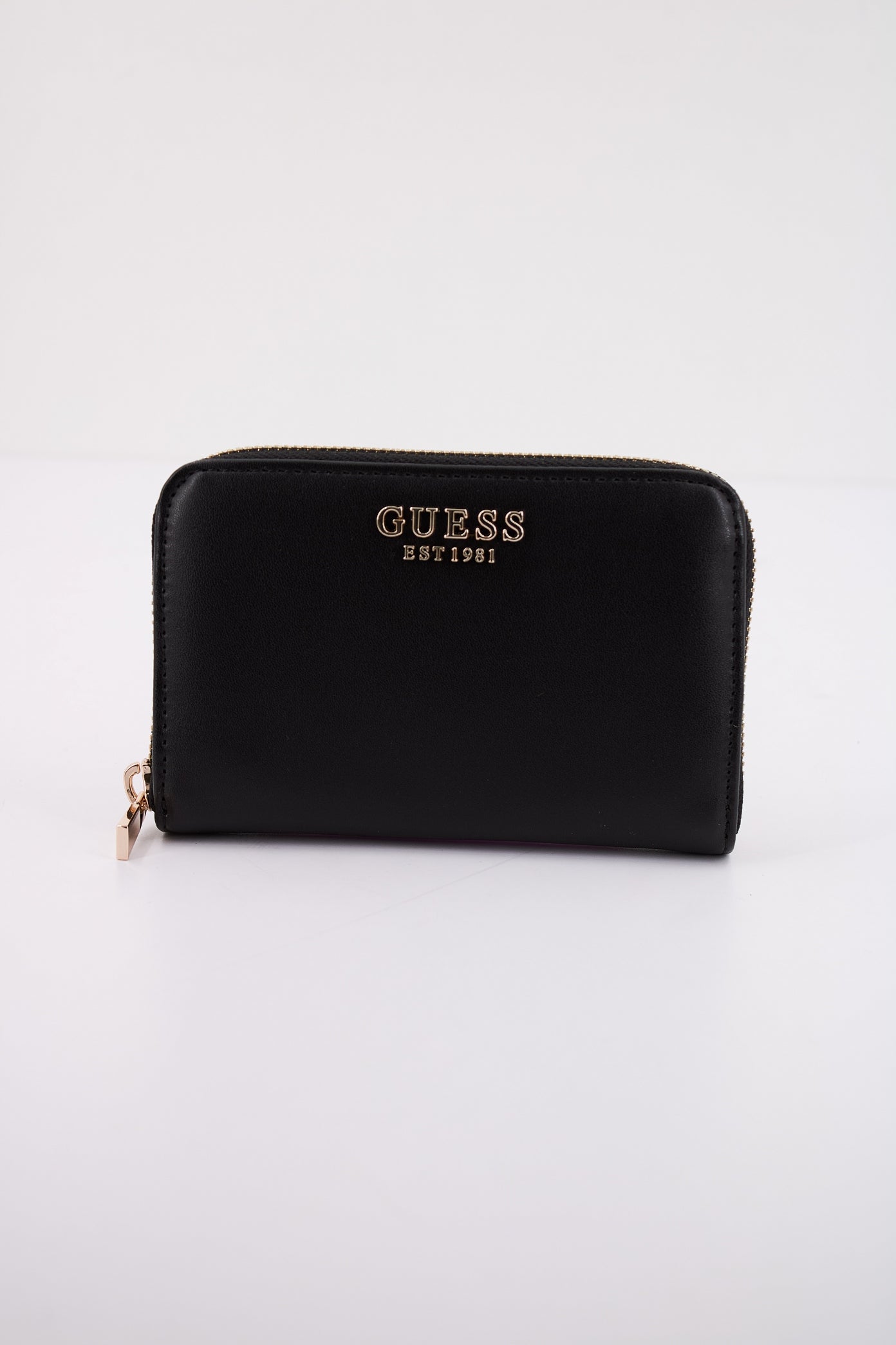 GUESS LAUREL SLGMEDIUM ZIP en color NEGRO  (1)