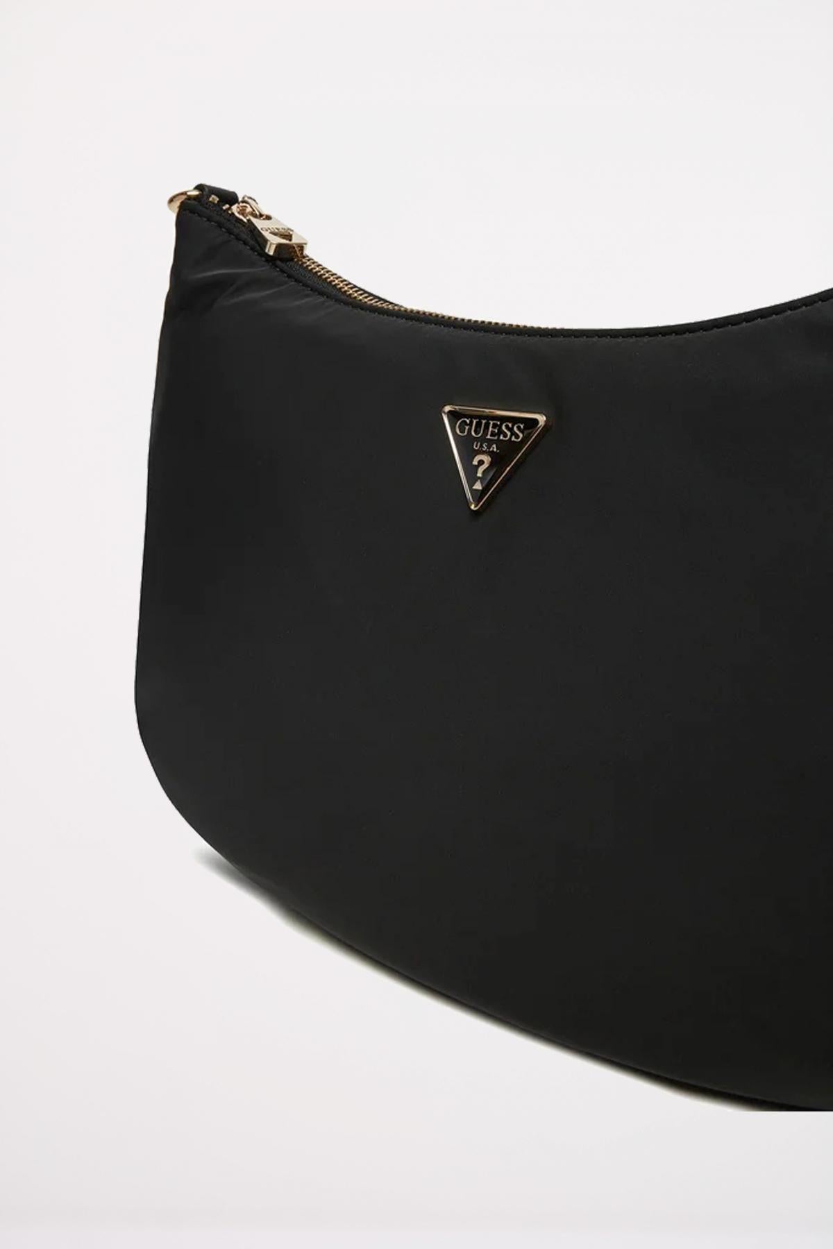 GUESS ECO GEMMA HOBO S en color NEGRO  (4)