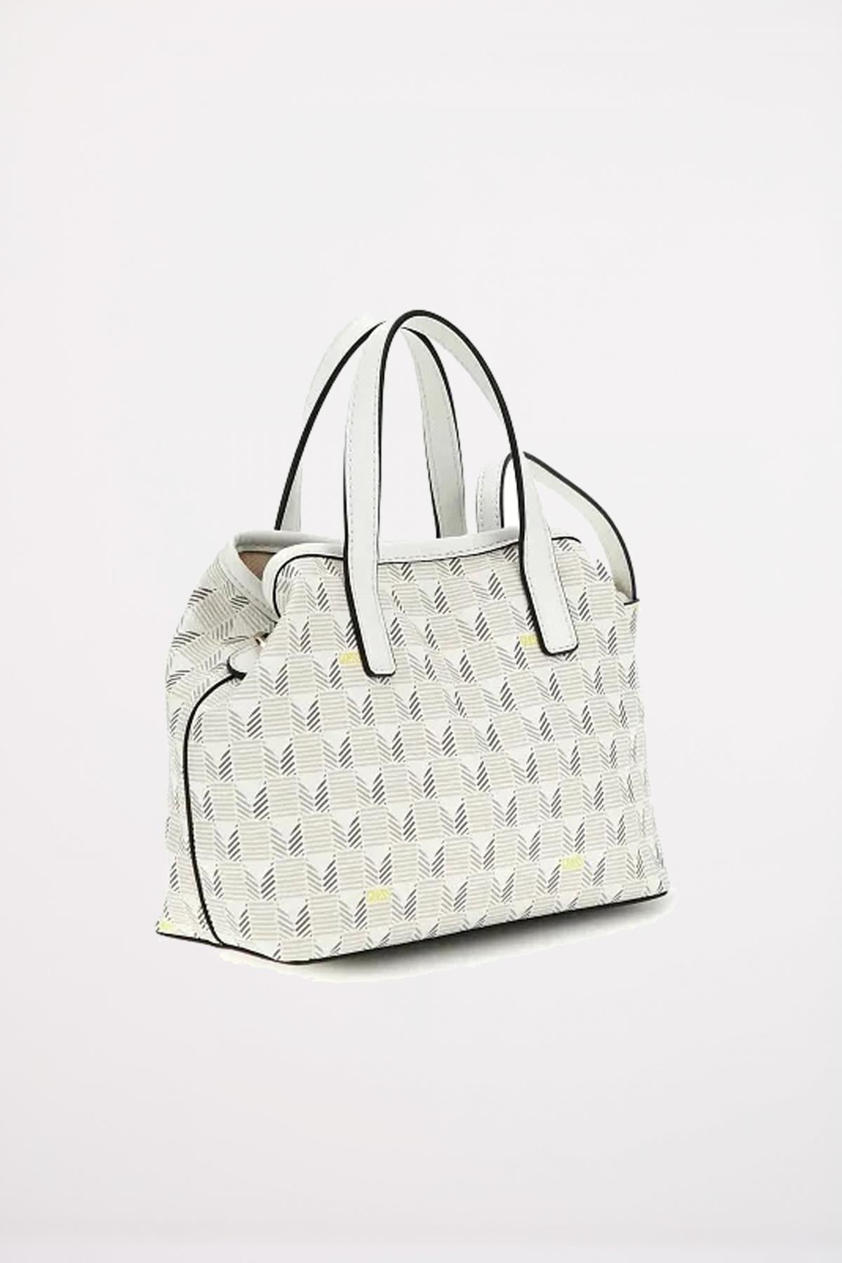 GUESS  G WAVE MINI TOTE en color BLANCO  (2)