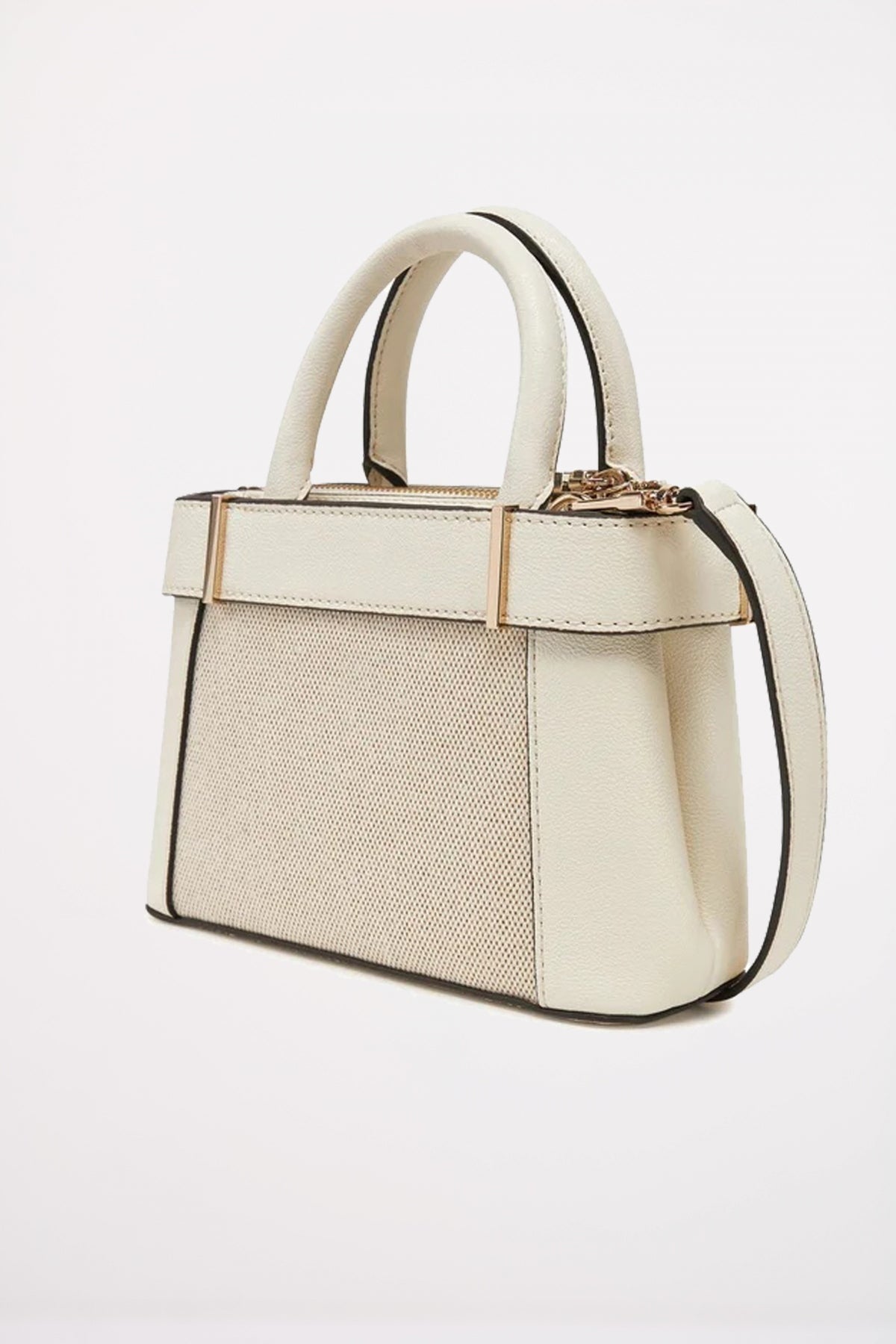 GUESS ANADELA MINI SATCHEL en color BLANCO  (3)