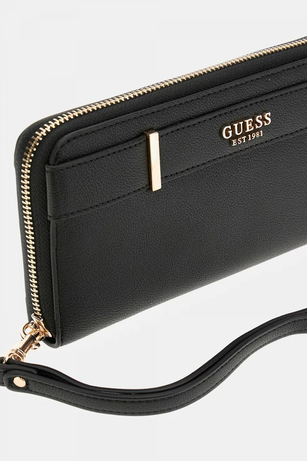 GUESS ANADELA SLG LARGE ZIP en color NEGRO  (4)