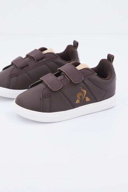 LE COQ SPORTIF COURTCLASSIC INF en color MARRON  (1)